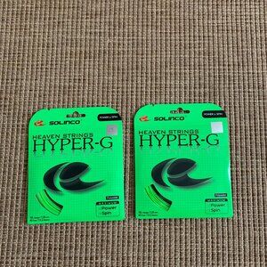 Solinco Hyper-G 16L 1.25 Tennis String 2 PACK – NEW